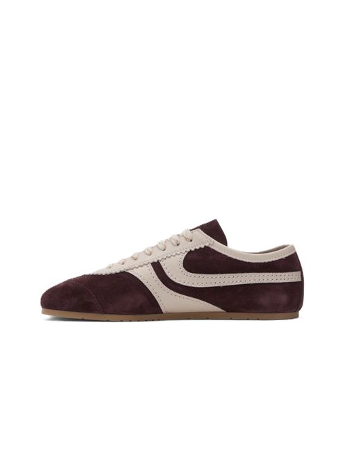 Suede sneakers DRIES VAN NOTEN | 262-021700-0132402 DARK PURPLE